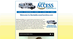 Desktop Screenshot of dentalaccesscarolina.com